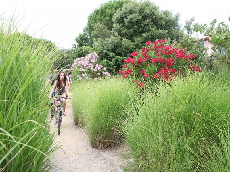 LES RESTANQUES vue mer et jardin accès piscine Grimaud Esterno foto